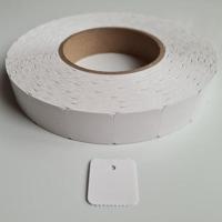 Hangetiket op rol 25x27 mm blanko 2000st - thumbnail