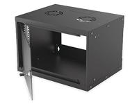 Intellinet Basic Line 6HE 19inch-wandkast (b x h x d) 540 x 353 x 400 mm 6 HE Zwart (RAL 9005) - thumbnail
