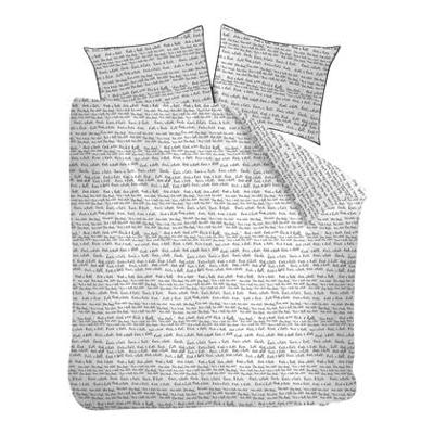 vtwonen Rock&Roll Black dekbedovertrek