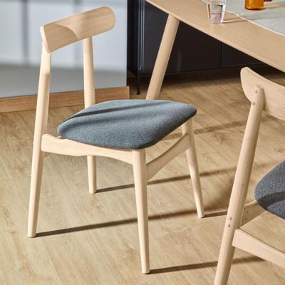 Kave Home Nayme Eetkamerstoel Donkergrijs