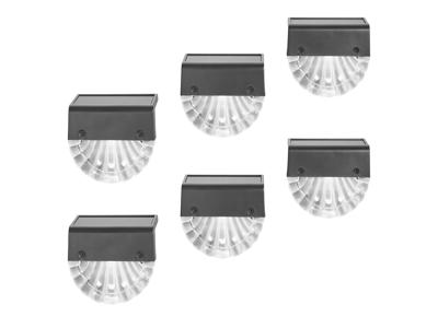 LIVARNO Set van 6 solar tuinlampen (Rond)