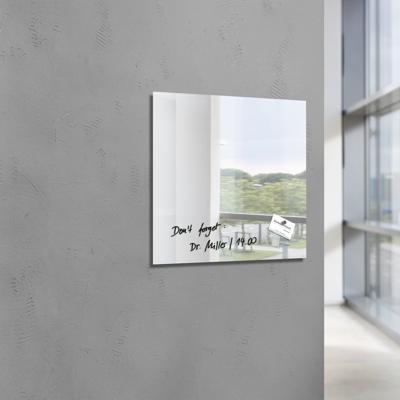 Sigel SI-GL275 Glasmagneetbord Artverum 480x480x15mm Spiegel - thumbnail