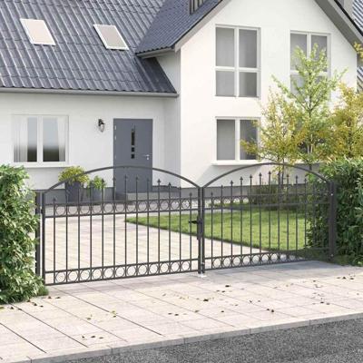 Hekpoort Anders Grijs 400 x 125 cm Staal