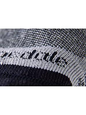 Bridgedale Lightweight Merino Performance 3/4 Crew Heren Wandelsok Silver/Navy L