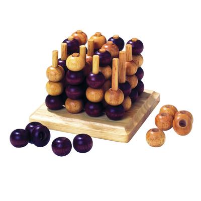 Goki houten tic tac toe 3d