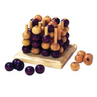 Goki houten tic tac toe 3d - thumbnail