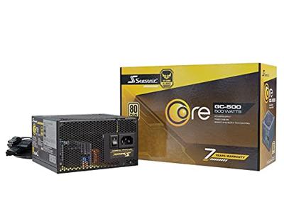 Seasonic SSR-500LC power supply unit 500 W 20+4 pin ATX ATX Zwart Seasonic SSR-500LC power supply unit 500 W 20+4 pin ATX ATX Zwart