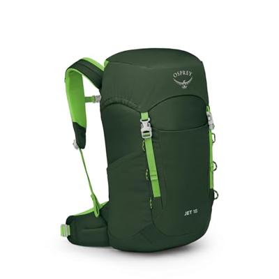 Osprey Jet 18 Backpack Kinderen Green Canopy/Limeline Green 18L