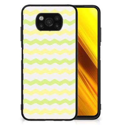 Xiaomi Poco X3 | X3 Pro Back Case Waves Yellow Xiaomi Poco X3 | X3 Pro Back Case Waves Yellow