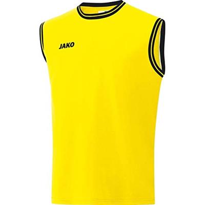 JAKO 4150 Shirt Center 2.0 - Citroen/Zwart - XXS