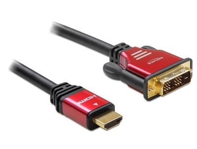 DeLOCK High Speed HDMI - HDMI A male > DVI male adapter