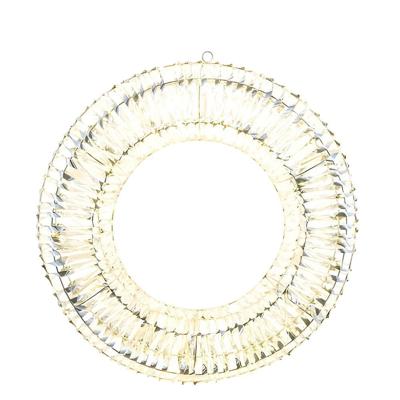 Verlichte Kerstkrans Zilver 480 LED Gehlmann - Gehlmann Verlichte Kerstkrans Zilver 480 LED Gehlmann - Gehlmann
