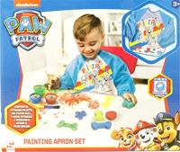 Paw Patrol Vingerverfset met Schort Blauw - thumbnail