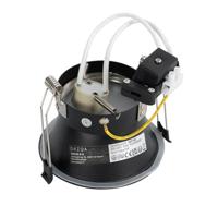 QAZQA Moderne inbouwspot zwart AR70 IP44 - Dept - thumbnail