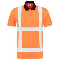 Tricorp Poloshirt RWS Birdseye - Safety - 203006 - fluor oranje - maat XL - thumbnail