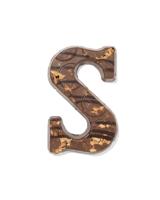 HEMA Chocoladeletter melk stroopwafel zeezout S 125g - thumbnail