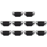 10 stuks opladen Port-Connector voor iPhone 8 Plus / 8(Black) - thumbnail