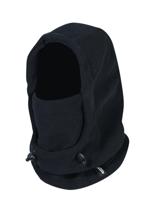 Barts Hoodieclava Bivakmuts Black One Size - thumbnail