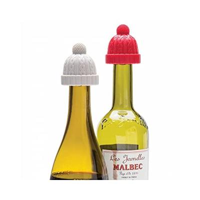 Apenstreken Beanie - rood & grijs - set van 2 stuks - thumbnail