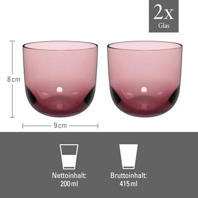 LIKE BY VILLEROY & BOCH - Like Grape - Waterglas 0,37l set/2 LIKE BY VILLEROY & BOCH - Like Grape - Waterglas 0,37l set/2