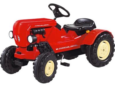 BIG Tractor Porsche Diesel Junior kindervoertuig BIG Tractor Porsche Diesel Junior kindervoertuig