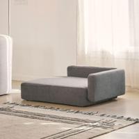 Kave Home Hondenkussen 'Bowie' 98 x 73cm, kleur Donkergrijs - thumbnail