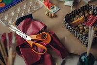 Fiskars classic universele schaar 21 cm oranje/rvs - thumbnail
