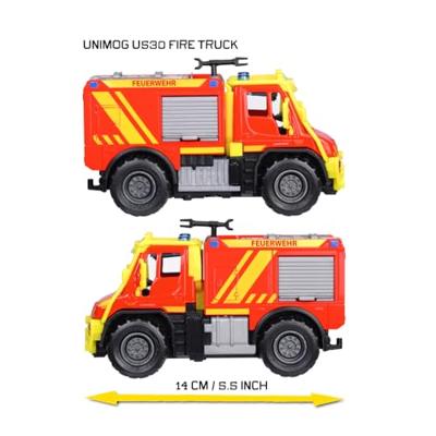 Majorette Unimog U530 Fire Truck Kant-en-klaar model Hulpdienstvoertuig (model)