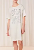 Dames nachthemd korte mouw - Modal - Zomer nachtjapon - thumbnail