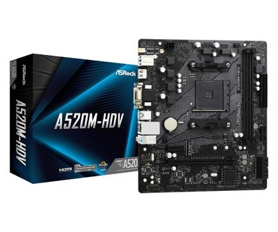 Moederbord ASRock A520M-HDV AMD AM4