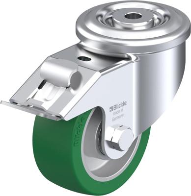 Blickle LKR-ALST 100K-FI Zwenkwiel met rem Wieldiameter: 100 mm Draagvermogen (max.): 320 kg 1 stuk(s) Blickle LKR-ALST 100K-FI Zwenkwiel met rem Wieldiameter: 100 mm Draagvermogen (max.): 320 kg 1 stuk(s)