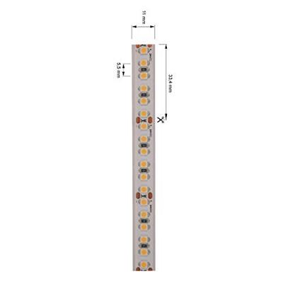 Deko Light 840187 LED-strip Energielabel: G (A - G) Met open kabeleinde 24 V/DC 5000 mm Warmwit 5 m