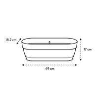Plantenbak Elho 50 cm Plastic - thumbnail