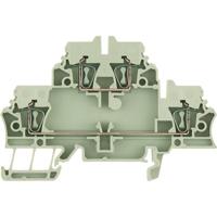 Weidmüller 1791470000 Klem 2-etages Spanveer Bruin, Donkerbeige 50 stuk(s) - thumbnail