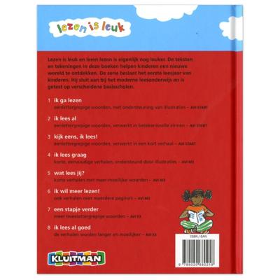 Kluitman lezen is leuk ik ga lezen