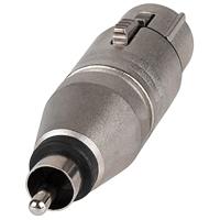 Neutrik NA2FPMM adapter XLR female - RCA male - thumbnail