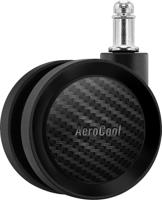 Aerocool CROWNMOONSW gamestoel Universele gamestoel Gecapitonneerde zitting Wit - thumbnail