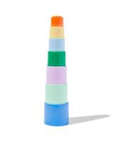 HEMA Stapeltoren bioplastic 7-delig - thumbnail