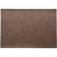ASA Selection Placemat - Vegan Leather - Nougat - 46 x 33 cm - thumbnail