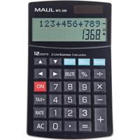 Maul bureaurekenmachine MTL 600, 2-regelig, zwart - thumbnail