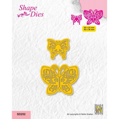 Nellie's Choice • shape dies vlindertjes 2st.