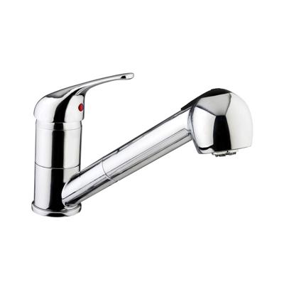 Schutte ULTRA ééngreepsmengkraan keuken met uittrekbare sproeier | lage druk | chroom
 94710