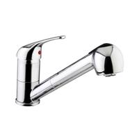 Schutte ULTRA ééngreepsmengkraan keuken met uittrekbare sproeier | lage druk | chroom
 94710 - thumbnail