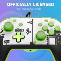 Nintendo PDP Nintendo Switch Controller Retro Mar Gamepad Nintendo Switch, Nintendo Switch OLED Zwart, Groen, Wit - thumbnail