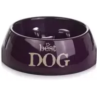 Beeztees Best Dog - Hondenvoerbak - Antischrok - Paars - 18X6,5 Cm - thumbnail