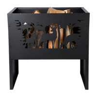 Esschert Design vuurkorf hert rechthoekig - thumbnail