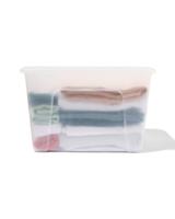 HEMA Opbergbox Tokyo transparant 60L recycled - thumbnail