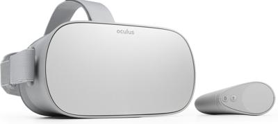 Oculus Go, Op het hoofd gedragen beeldscherm (HMD), Wit, LCD, 2560 x 1440 Pixels, 64 GB, Lithium-Ion (Li-Ion)