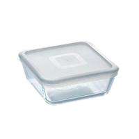 Pyrex Schaal met deksel 2L 20x22cm - thumbnail