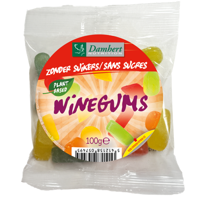 Winegums suikervrij 100 Gram